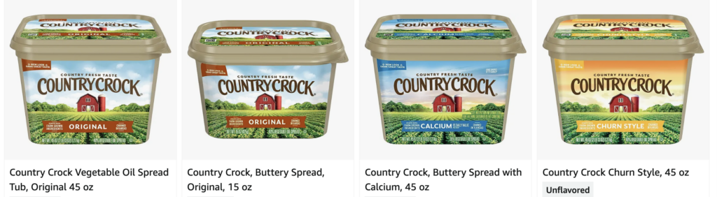 Country Crock Butter Spreads